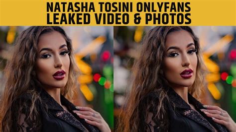Natasha Tosini Onlyfans Leaked Video & Photos | Who Is Natasha Tosini Age, Bio & Wikipedia.Topic covered in the video: natasha tosini leaked video, natasha t...